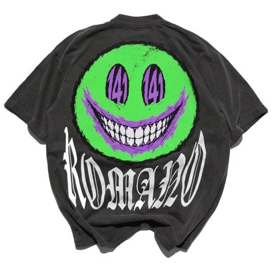 Laugh Last T-Shirt - Vintage Black