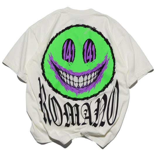 Laugh Last T-Shirt - Vintage White